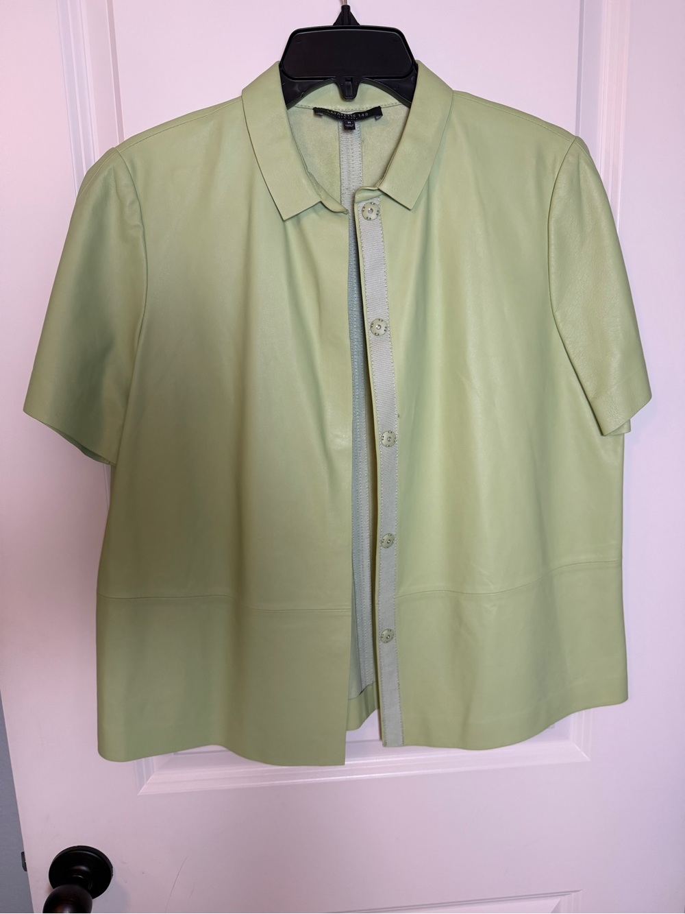 Lafayette 148 Leather Shirt